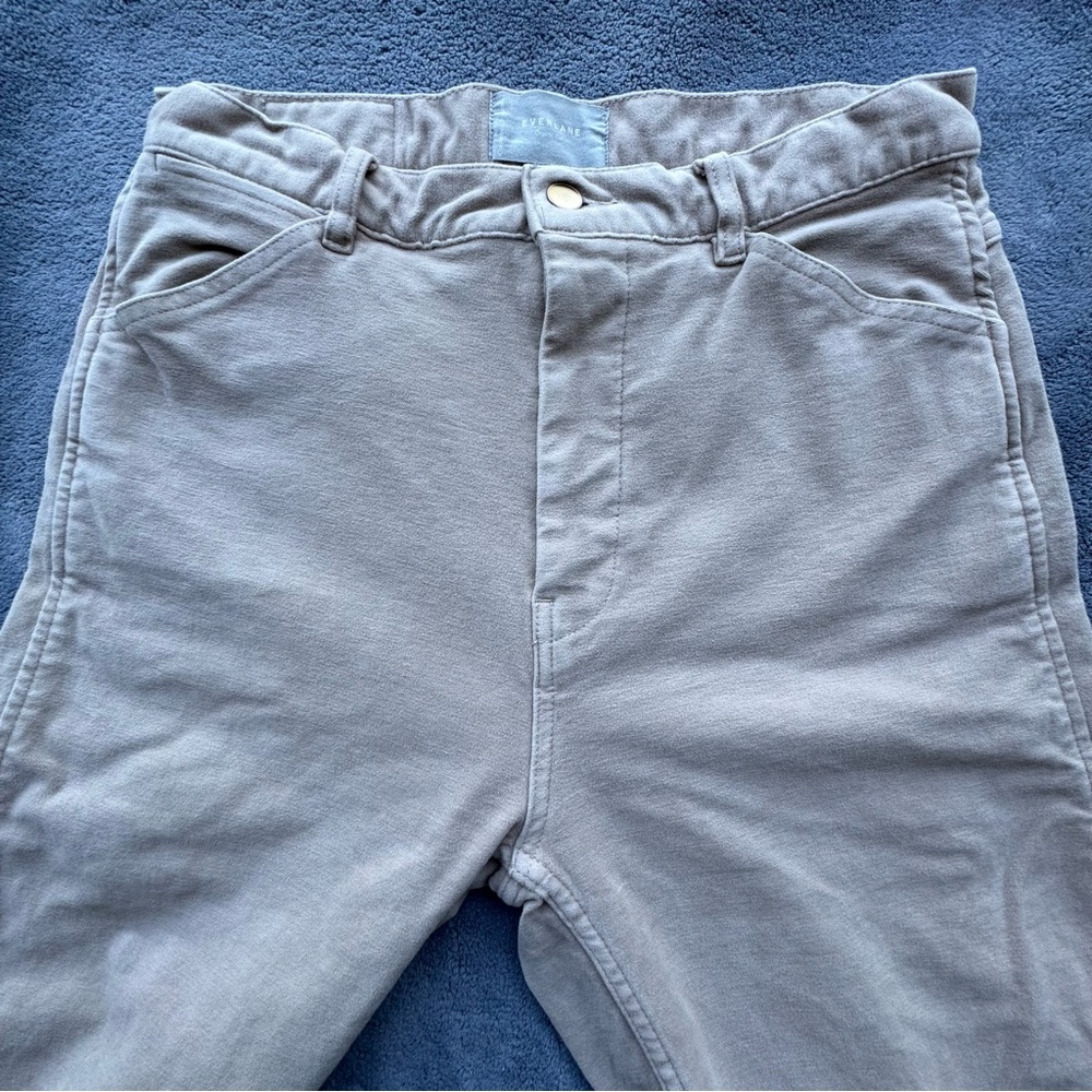 Everlane Pants Womens 8 Creamy Pink Straight Organic Cotton